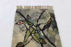 1970s Small Danish Wool Rug