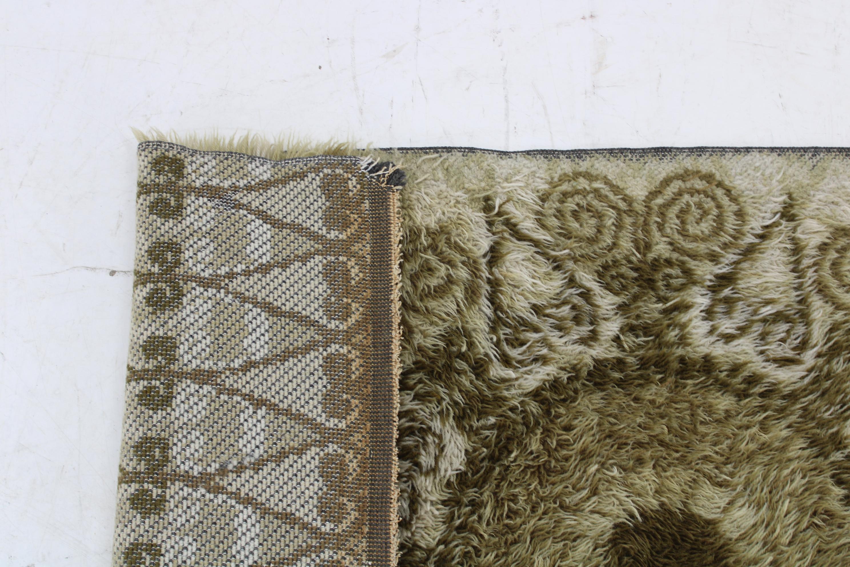 1970s Small Danish Wool Rug For Sale 2