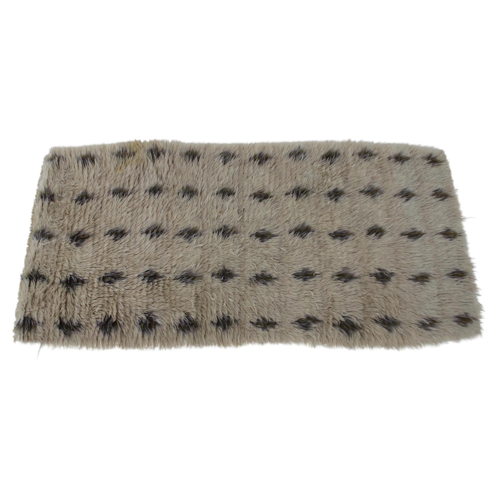 1970s Small Danish Wool Rug