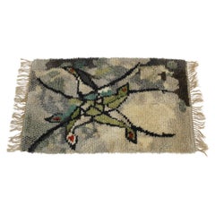 1970s Small Danish Wool Rug