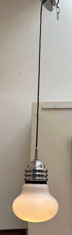 Kleine italienische Arianna Piero Brombin für Artemide-Hängelampe in Form einer Glühbirne, 1970er Jahre