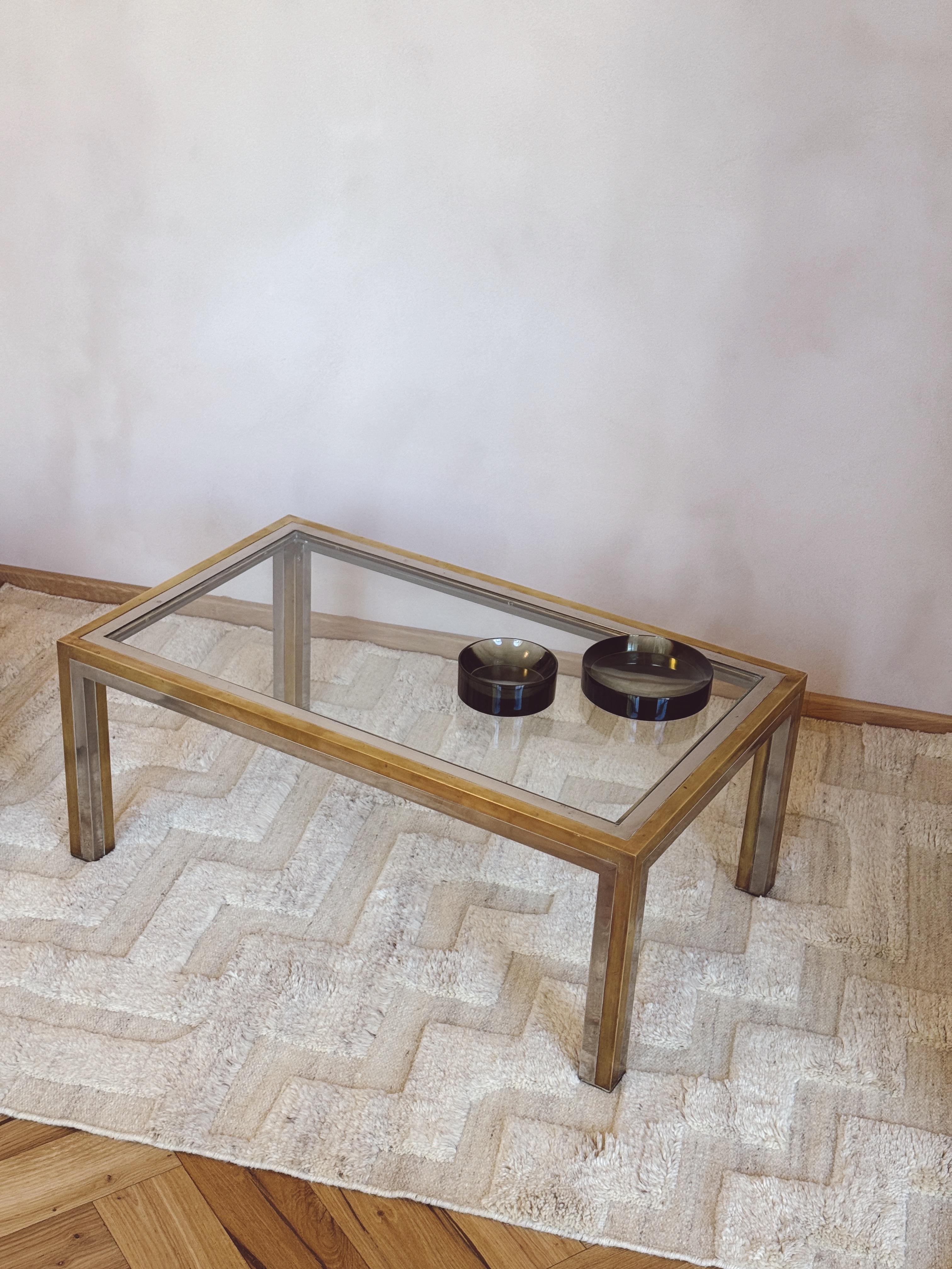 1970s Small Romeo Rega Coffee Table In Good Condition For Sale In Florence, Tuscany