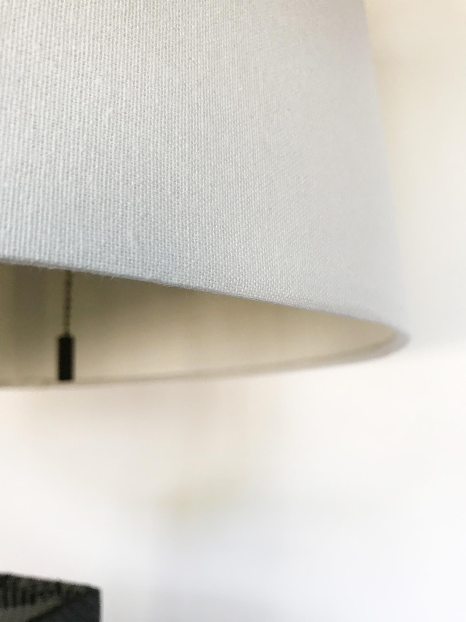 Pair of 1970s Snakeskin Table Lamps in the Style of Karl Springer 2