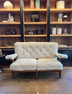 1970's Sofa by Guillerme et Chambron