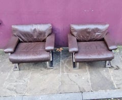 1970s Sofa two armchairs by Tim Bates