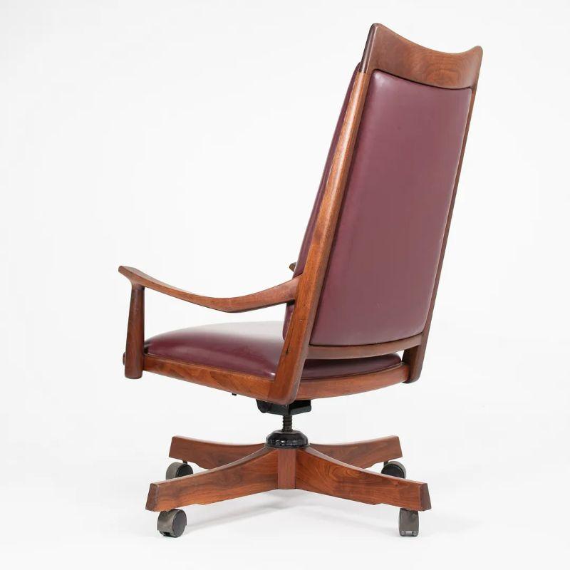 Moderne Chaise de bureau des années 1970 par John Nyquist, fabriquée en Californie en vente