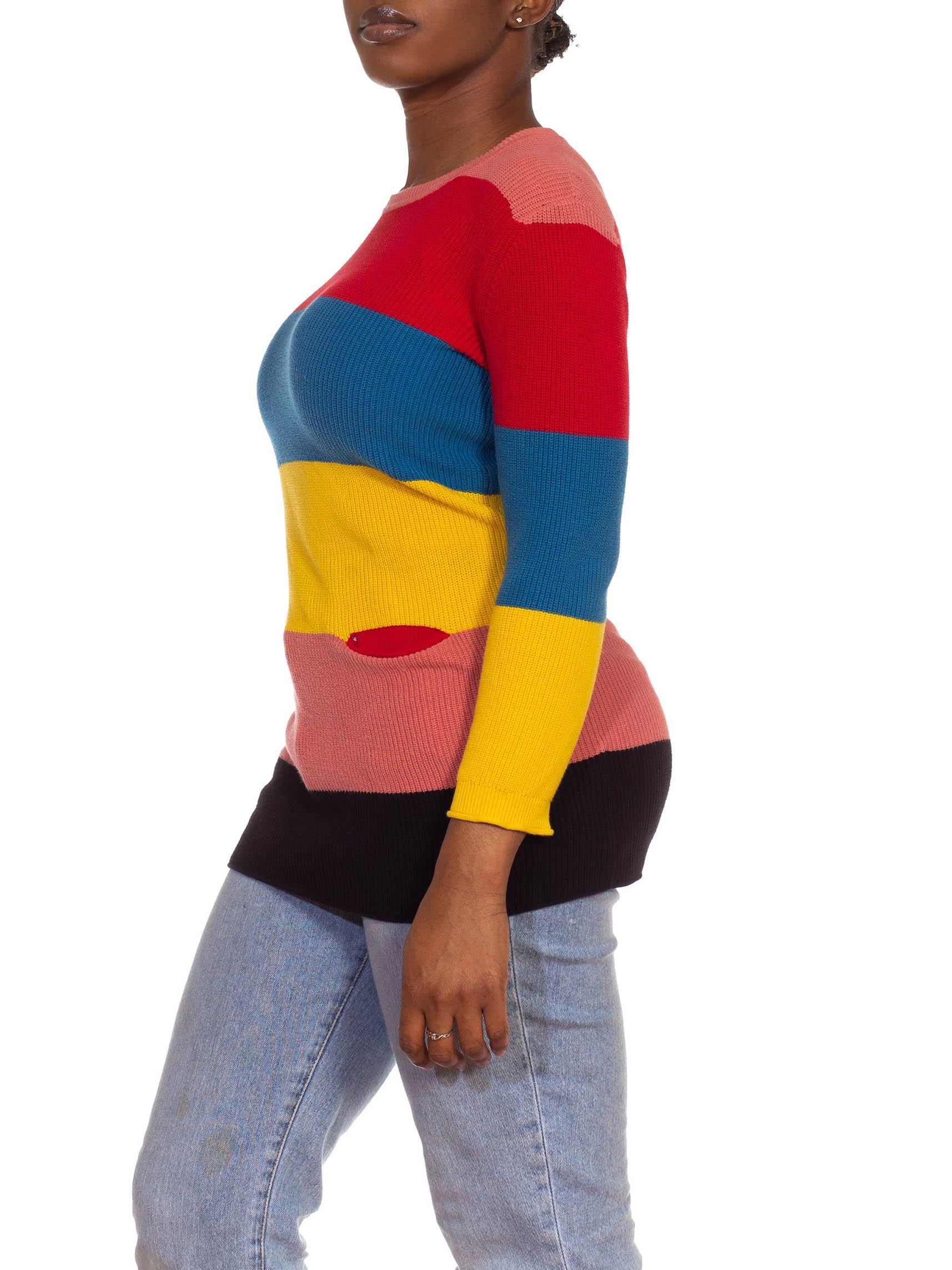 1970s yellow sweater