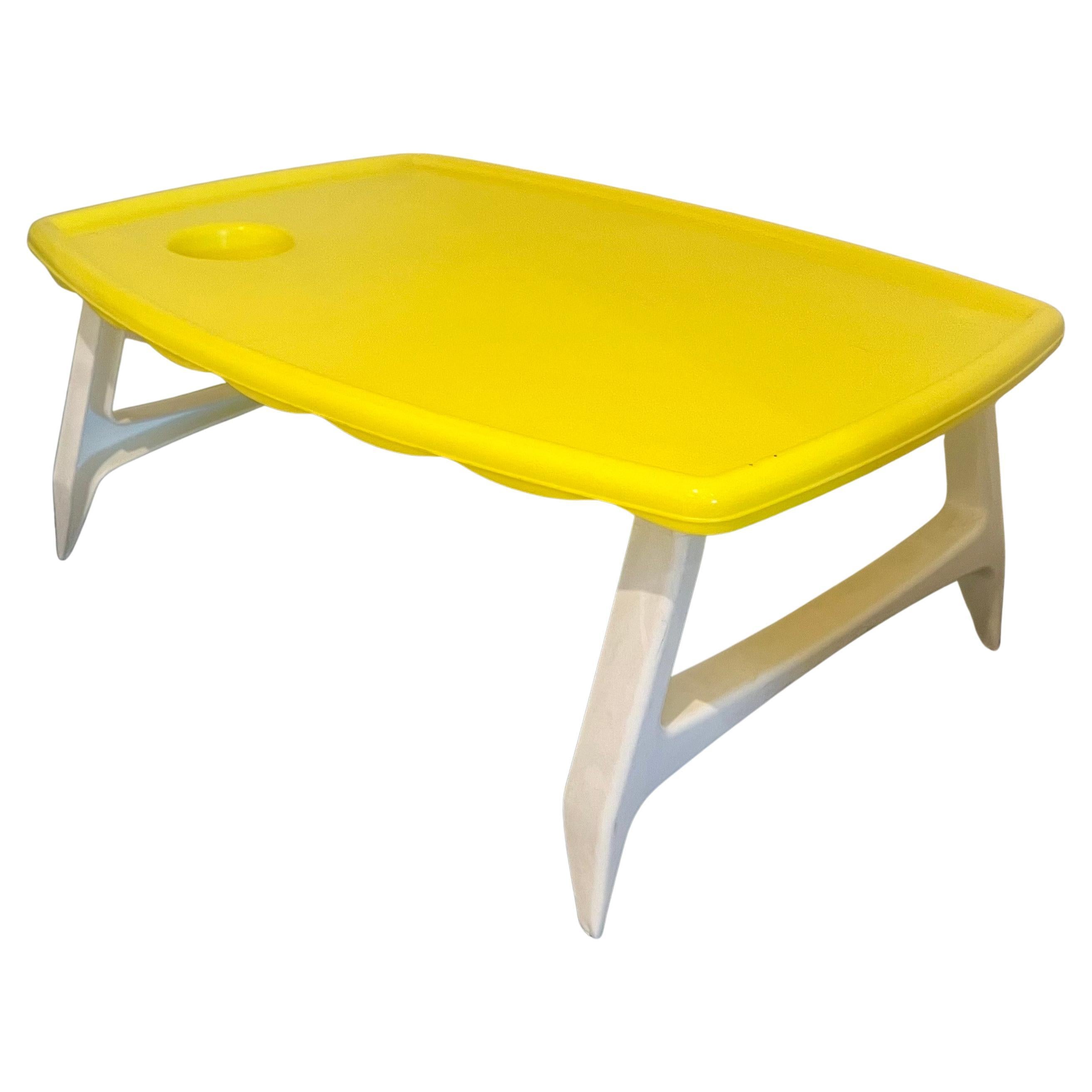 1970s Space Age Atomic Folding TV Tray For Sale