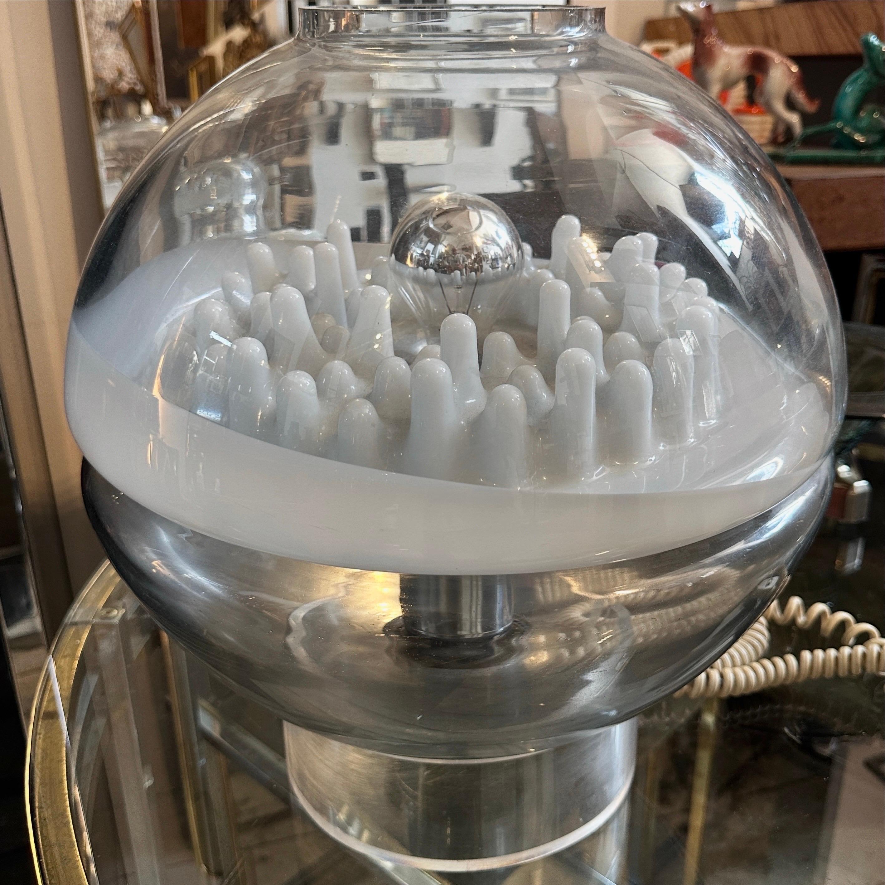 1970s Space Age Carlo Nason for Leucos Table Lamp Stalagmiti Series For Sale 5