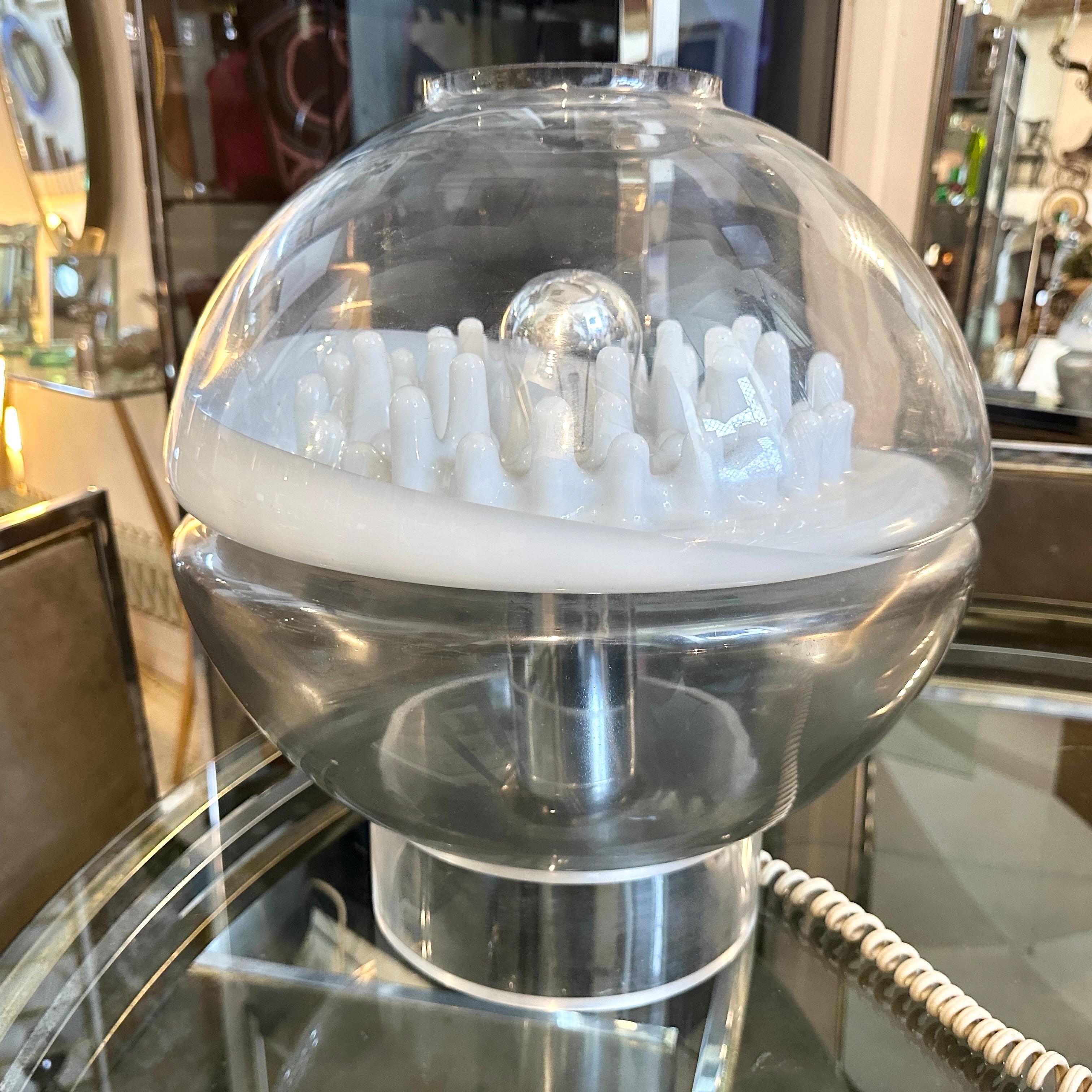 1970s Space Age Carlo Nason for Leucos Table Lamp Stalagmiti Series For Sale 7
