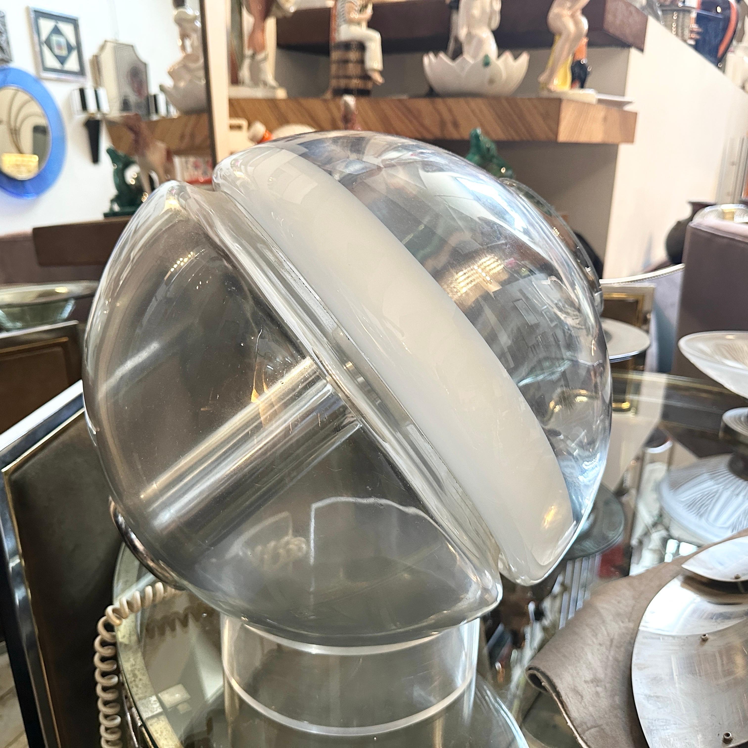 1970s Space Age Carlo Nason for Leucos Table Lamp Stalagmiti Series For Sale 9