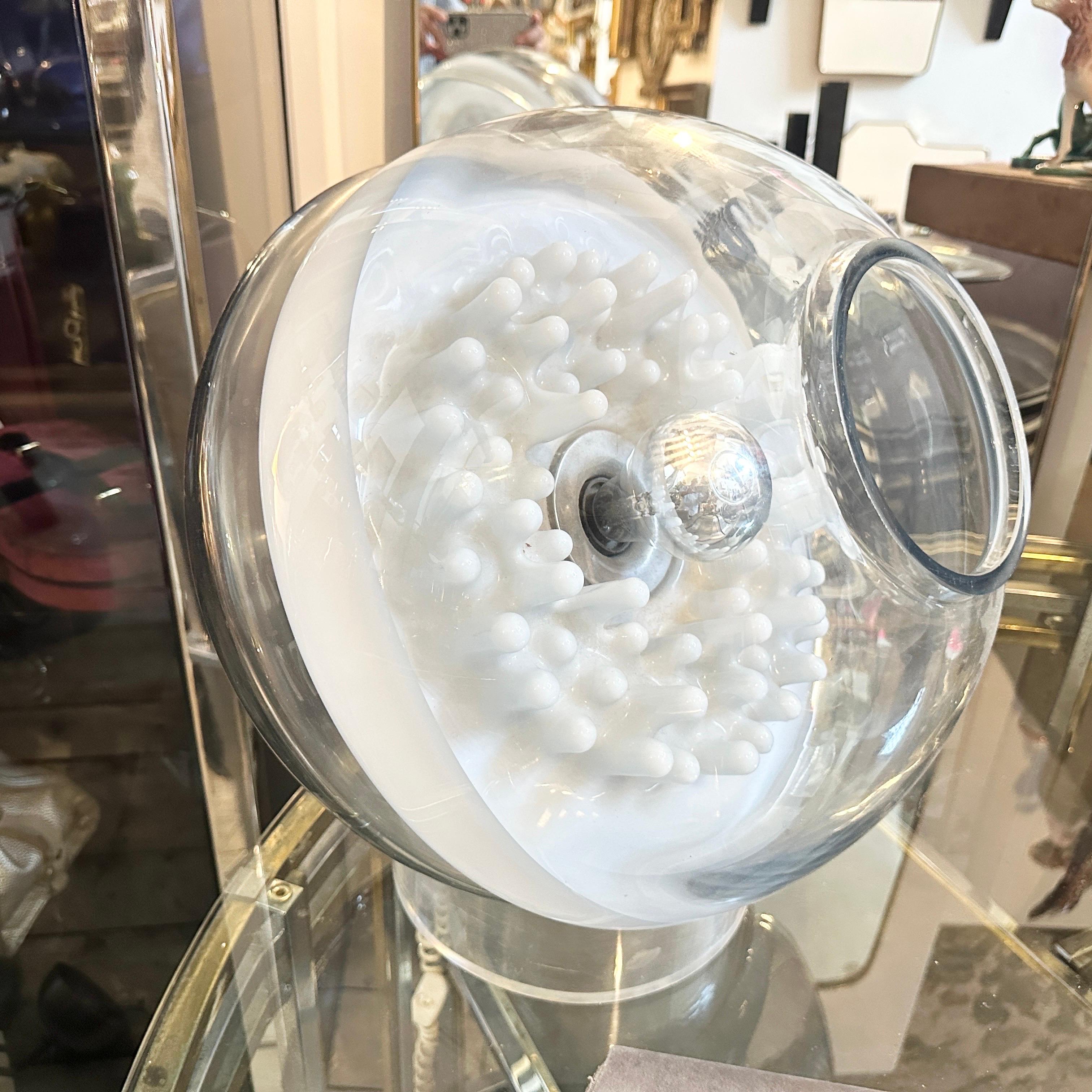 1970s Space Age Carlo Nason for Leucos Table Lamp Stalagmiti Series In Excellent Condition For Sale In Aci Castello, IT