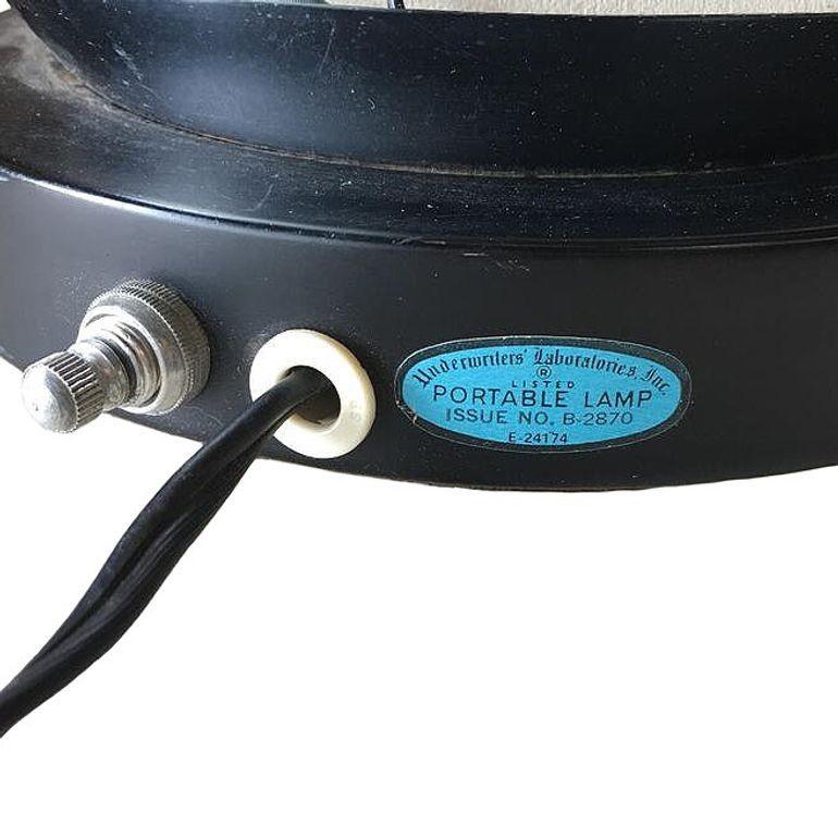 Late 20th Century 1970s Space Age Chrome Ball Table Lamp W/ Fours Lights, Attributed to Torino For Sale