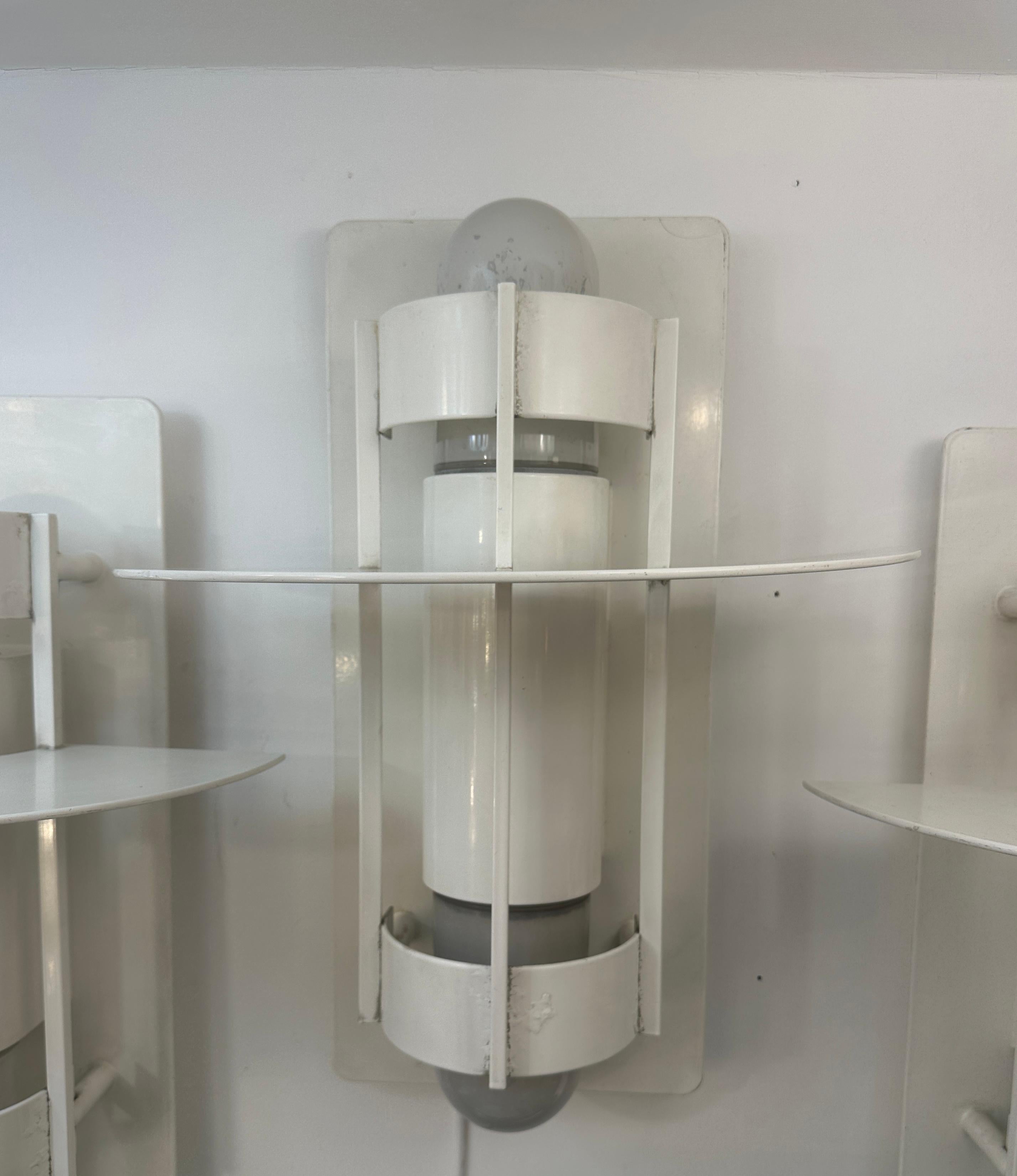 Lampada da parete per esterni A Space AGE danese Louis Poulsen degli anni '70 di Joachim Lepper in vendita 8