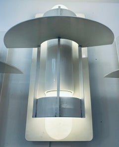 Aplique de exterior danés Saturn Louis Poulsen de la era espacial de los años 70, por Joachim Lepper