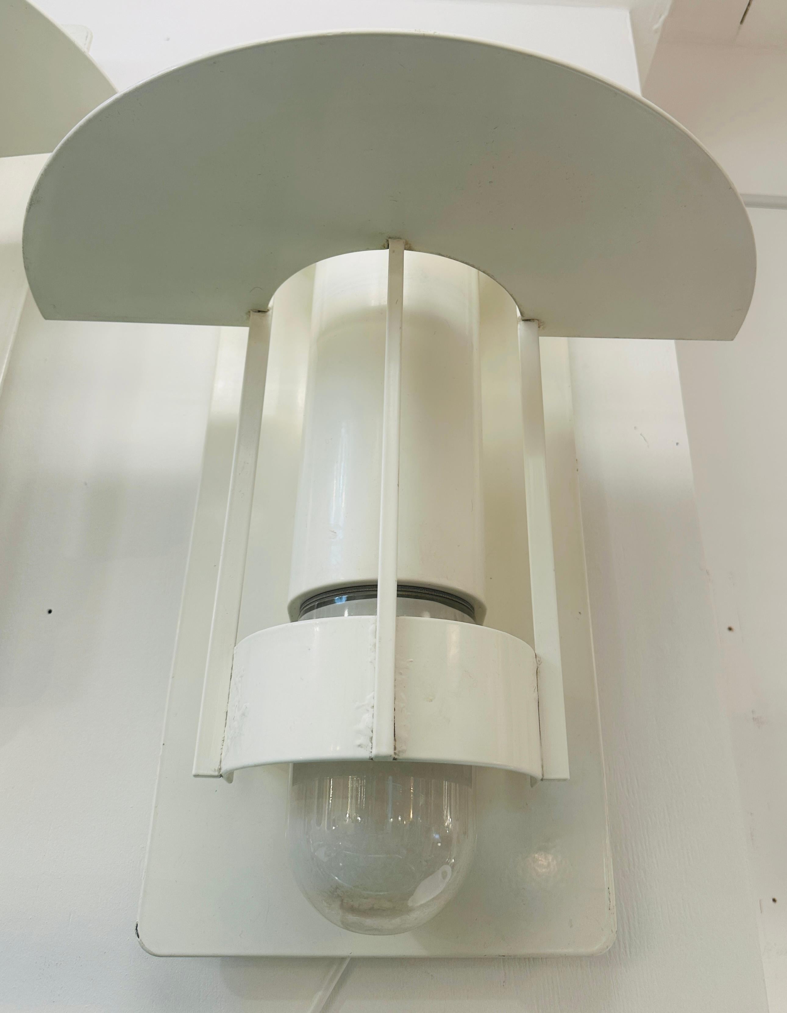 Lampada da parete per esterni A Space AGE danese Louis Poulsen degli anni '70 di Joachim Lepper in vendita 5