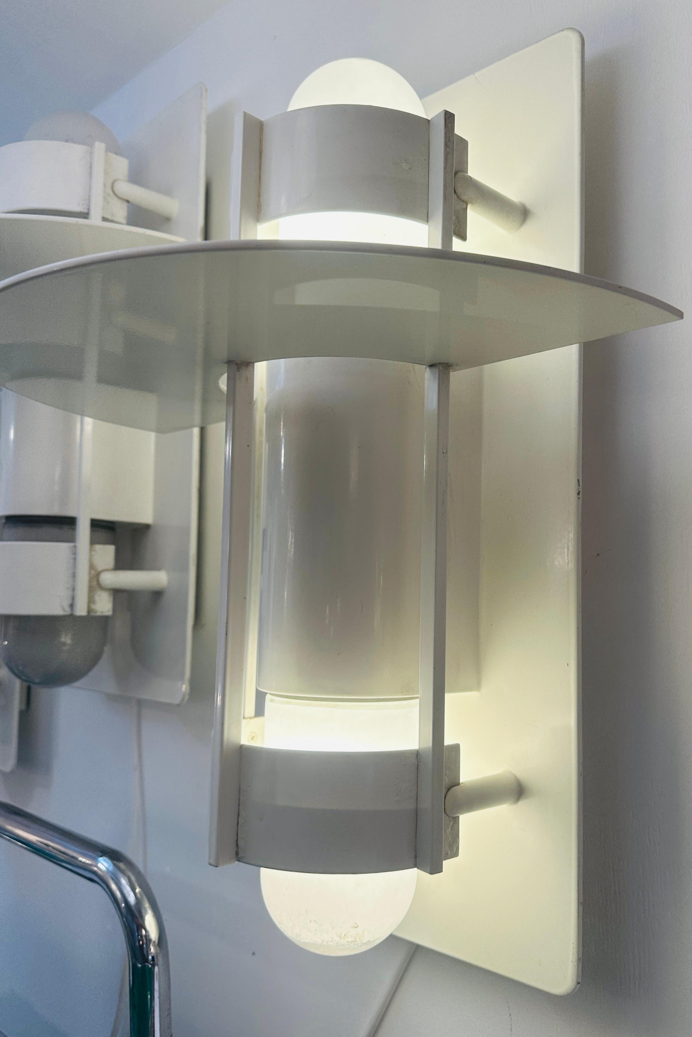 Danese Lampada da parete per esterni A Space AGE danese Louis Poulsen degli anni '70 di Joachim Lepper in vendita
