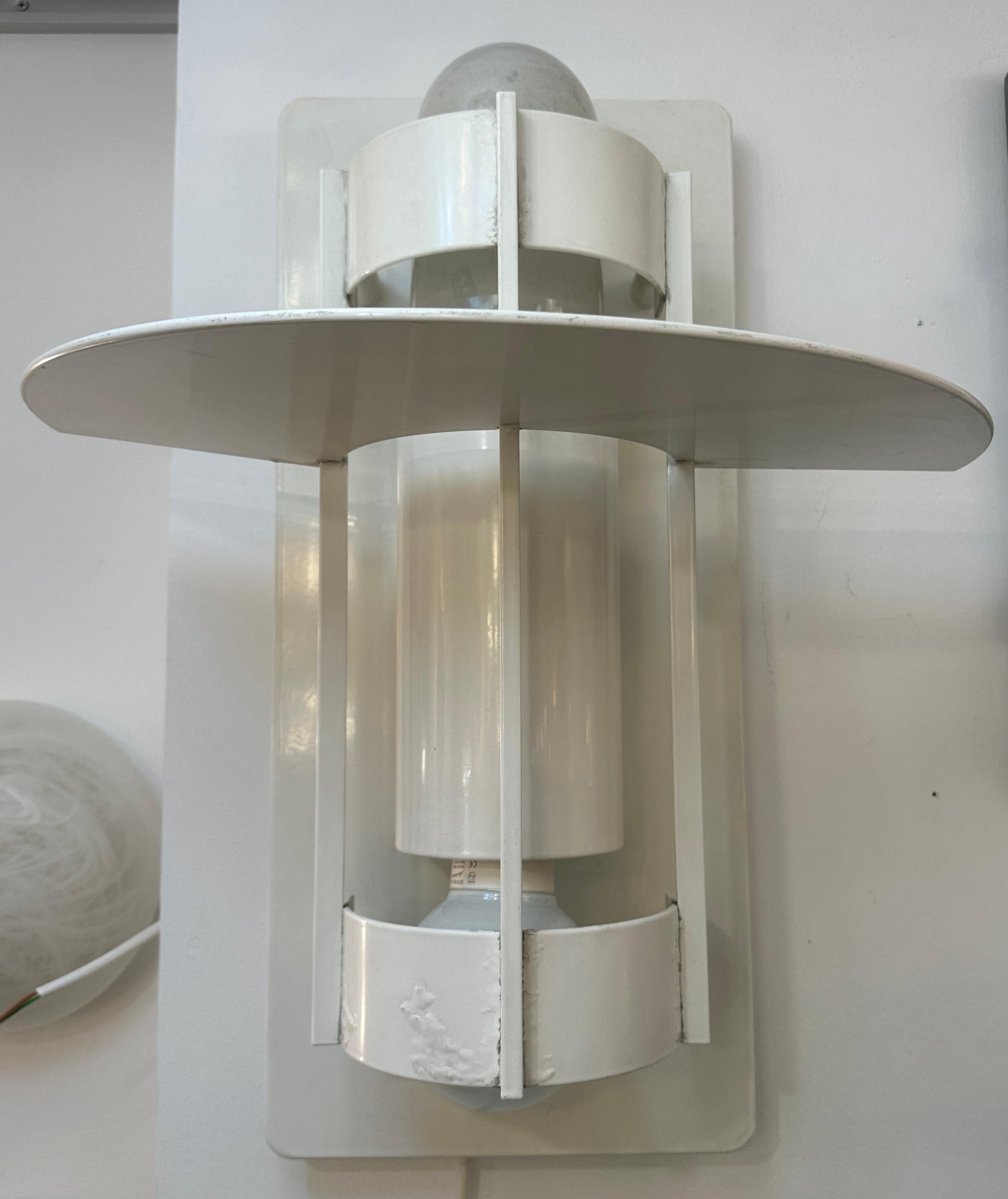 Lampada da parete per esterni A Space AGE danese Louis Poulsen degli anni '70 di Joachim Lepper in vendita 5