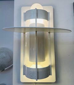 Aplique de exterior danés Saturn Louis Poulsen de la era espacial de los años 70, por Joachim Lepper