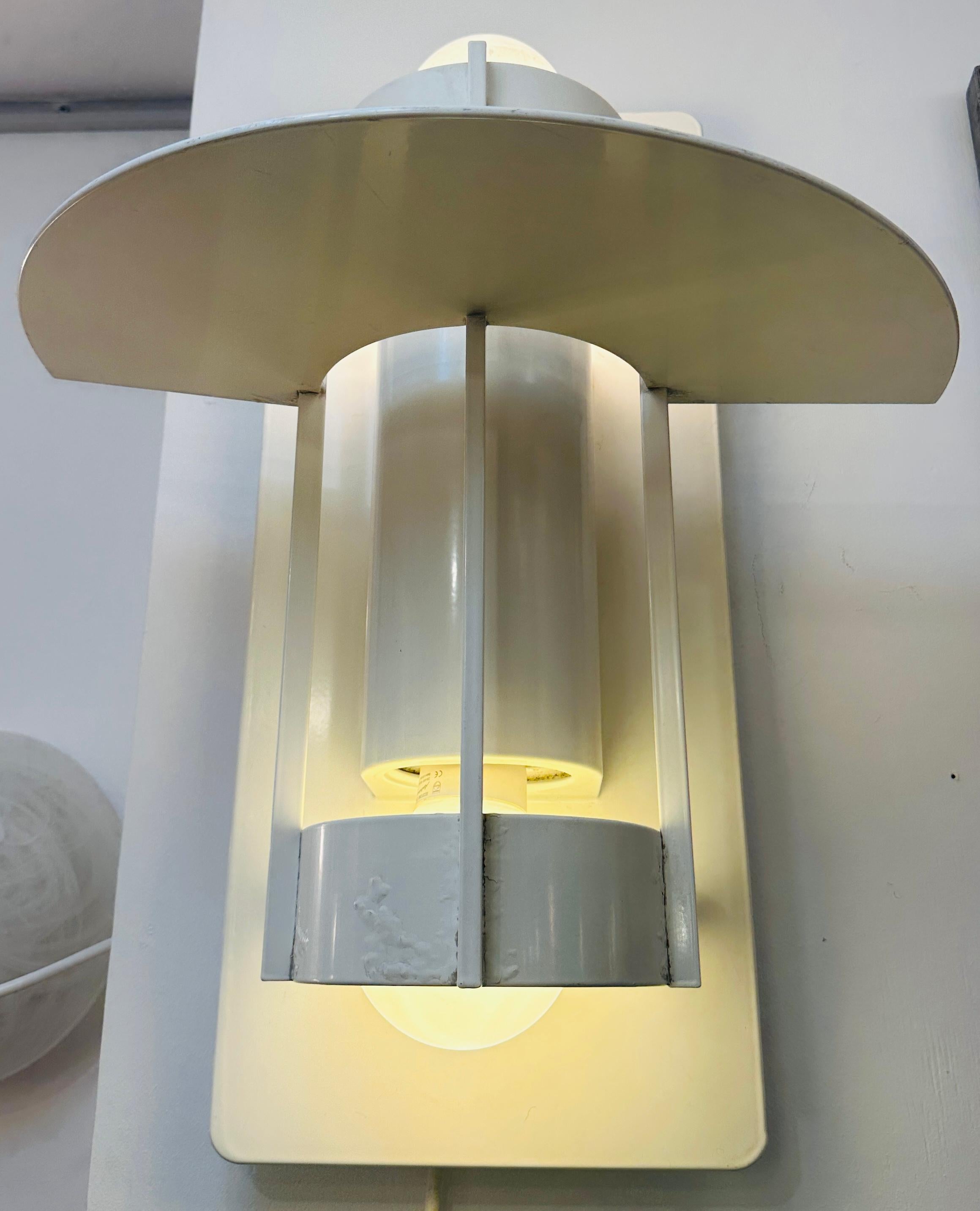 Space Age Lampada da parete per esterni A Space AGE danese Louis Poulsen degli anni '70 di Joachim Lepper in vendita