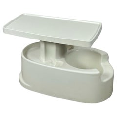 1970s Space Age Design Bar Cart - 'Spaceship' Shape Made in Italy