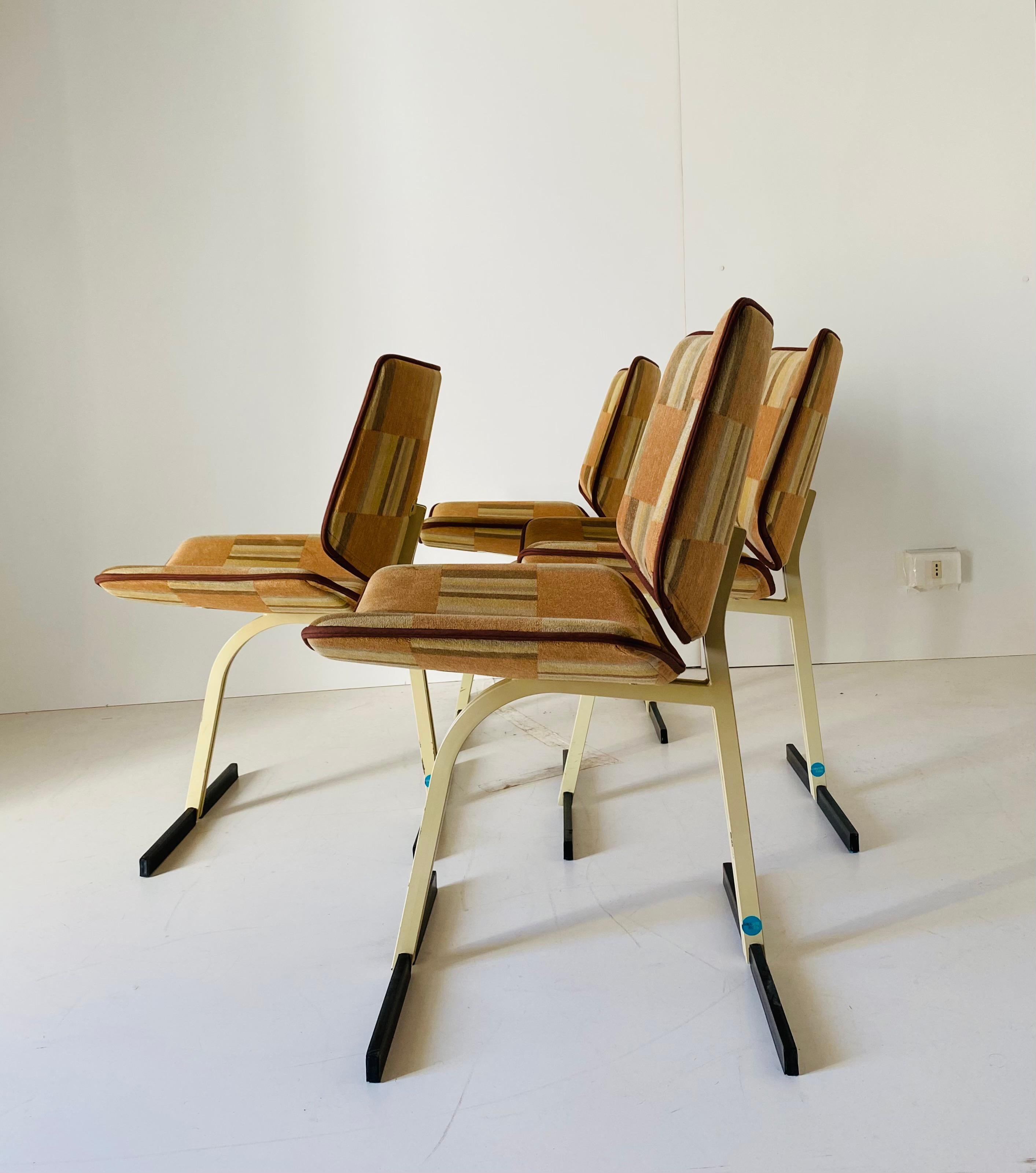 Vintage Dining Room Set, Giovanni Offredi for Saporiti, Italy 1970's 8