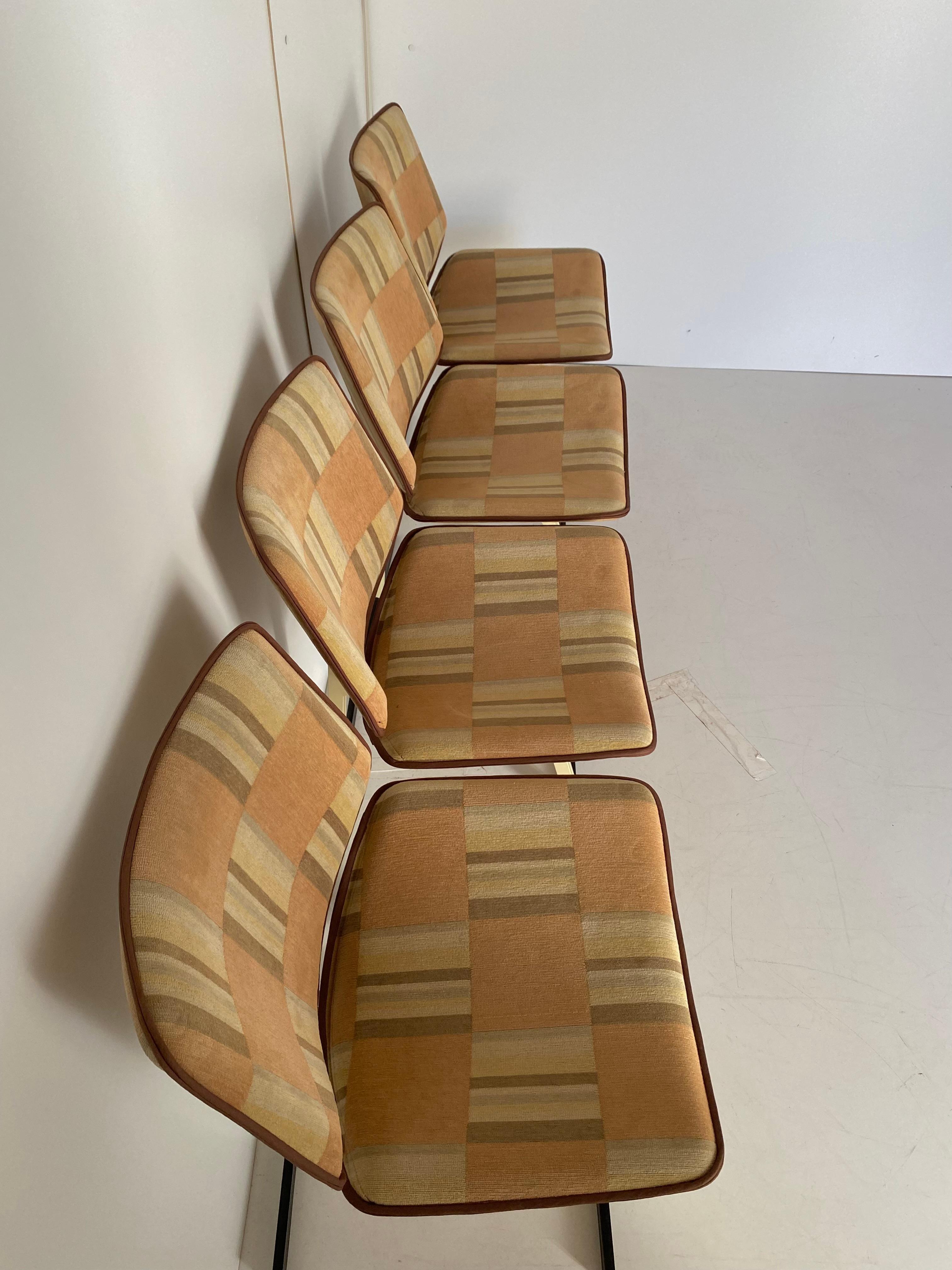 Vintage Dining Room Set, Giovanni Offredi for Saporiti, Italy 1970's 9