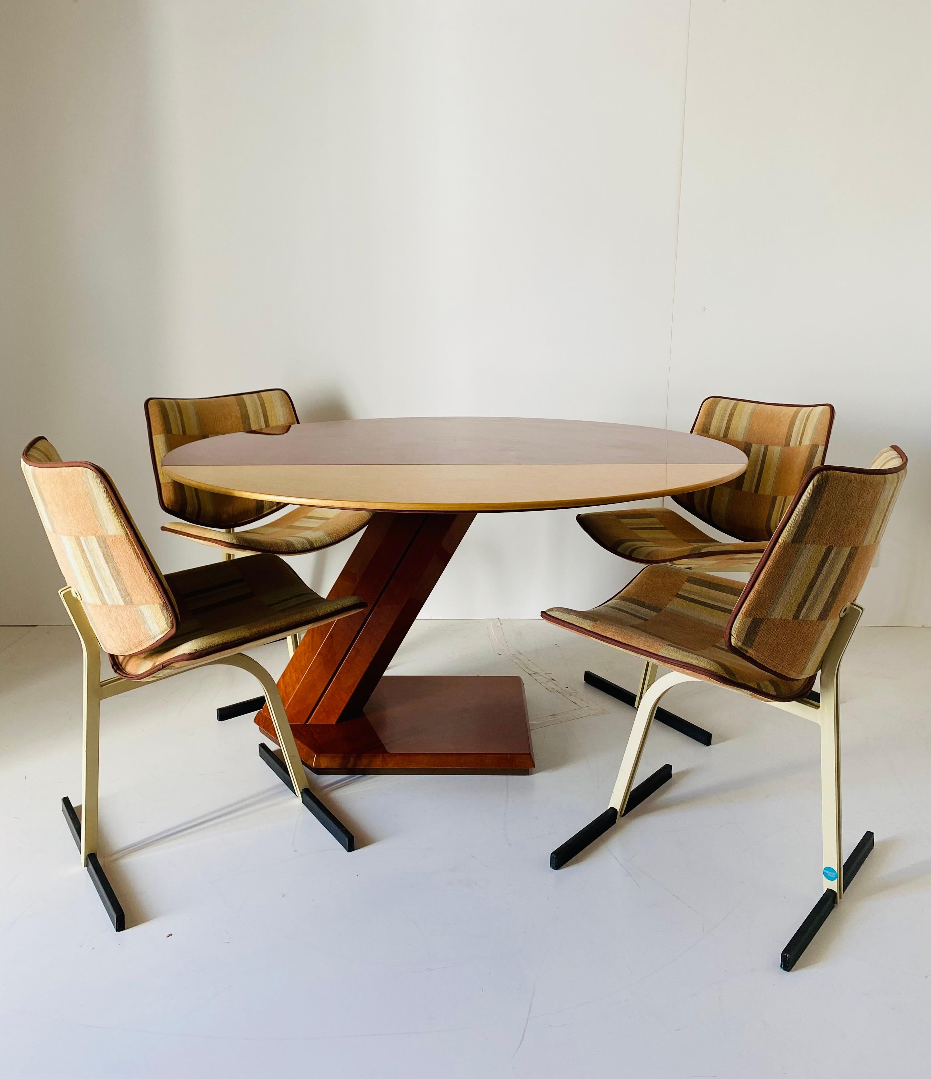 Italian Vintage Dining Room Set, Giovanni Offredi for Saporiti, Italy 1970's