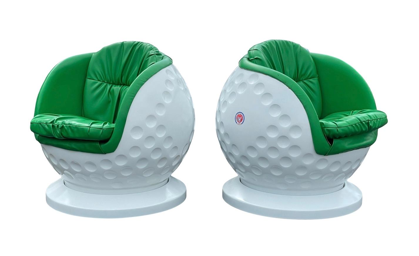 golf ball chairs