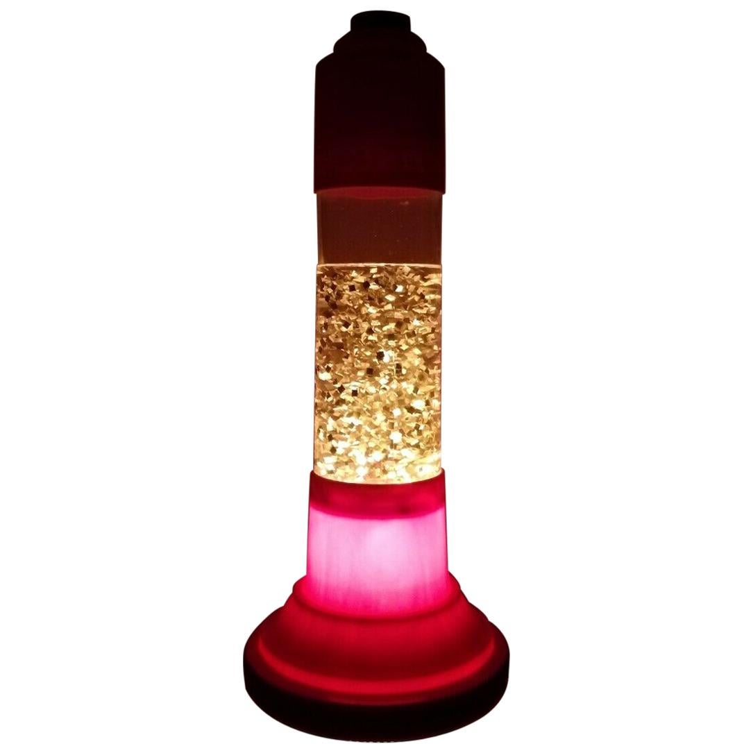 1970s Space Age Glitter Lamp