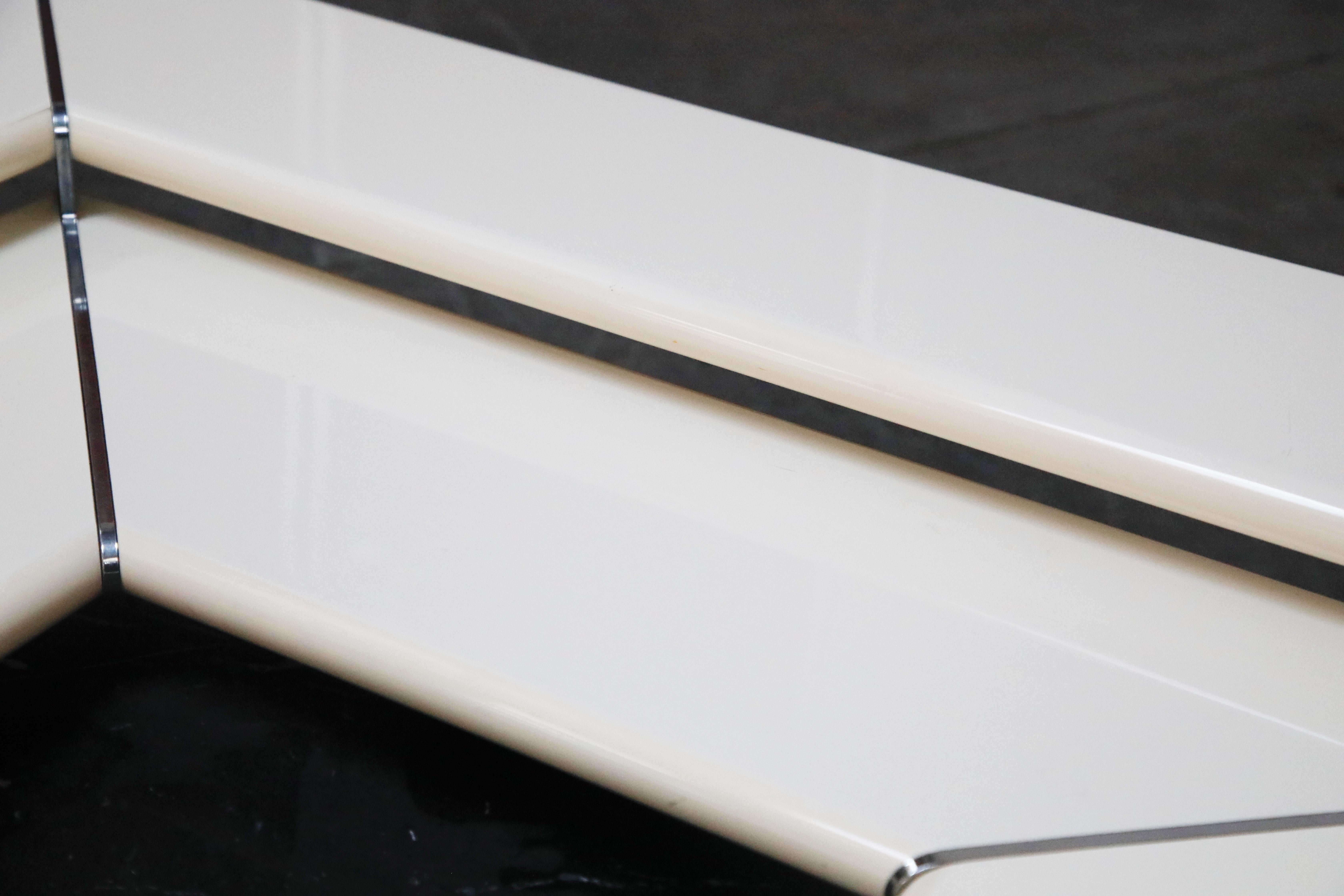 1970s Space Age Modern Cocktail Table by B&B Italia, 1970s 9