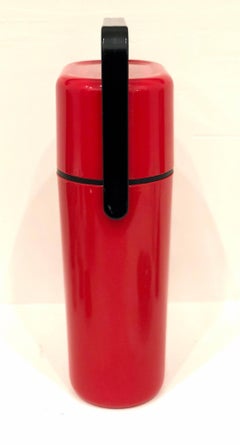 1970er Jahre Space Age Portable Kunststoff Wein Caddy Zwei-Flaschen-Kapazität