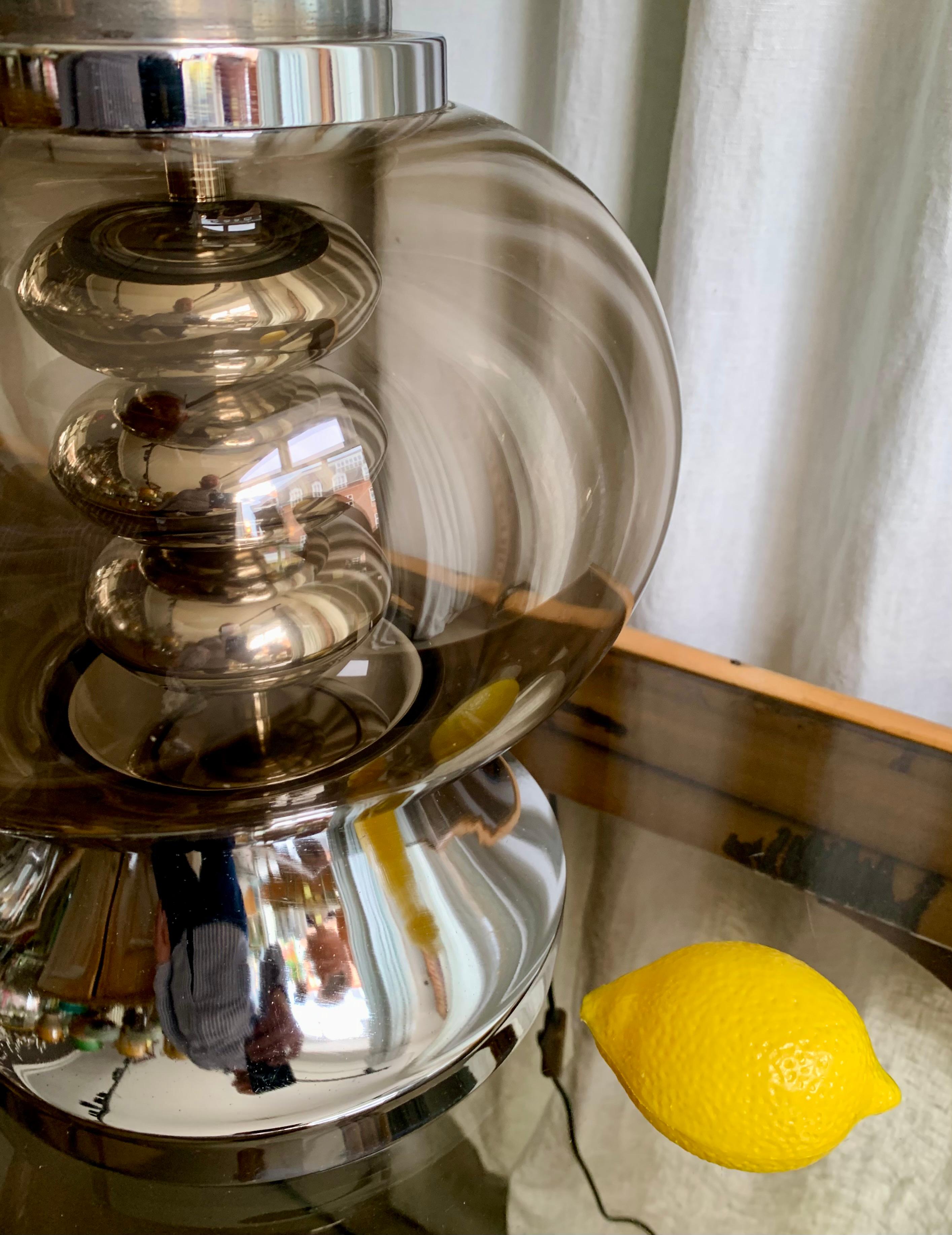 Late 20th Century 1970s Space Age Table Lamp For Sale