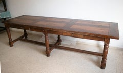 1970s Spanish 2-Drawer Dining or Buffet Table