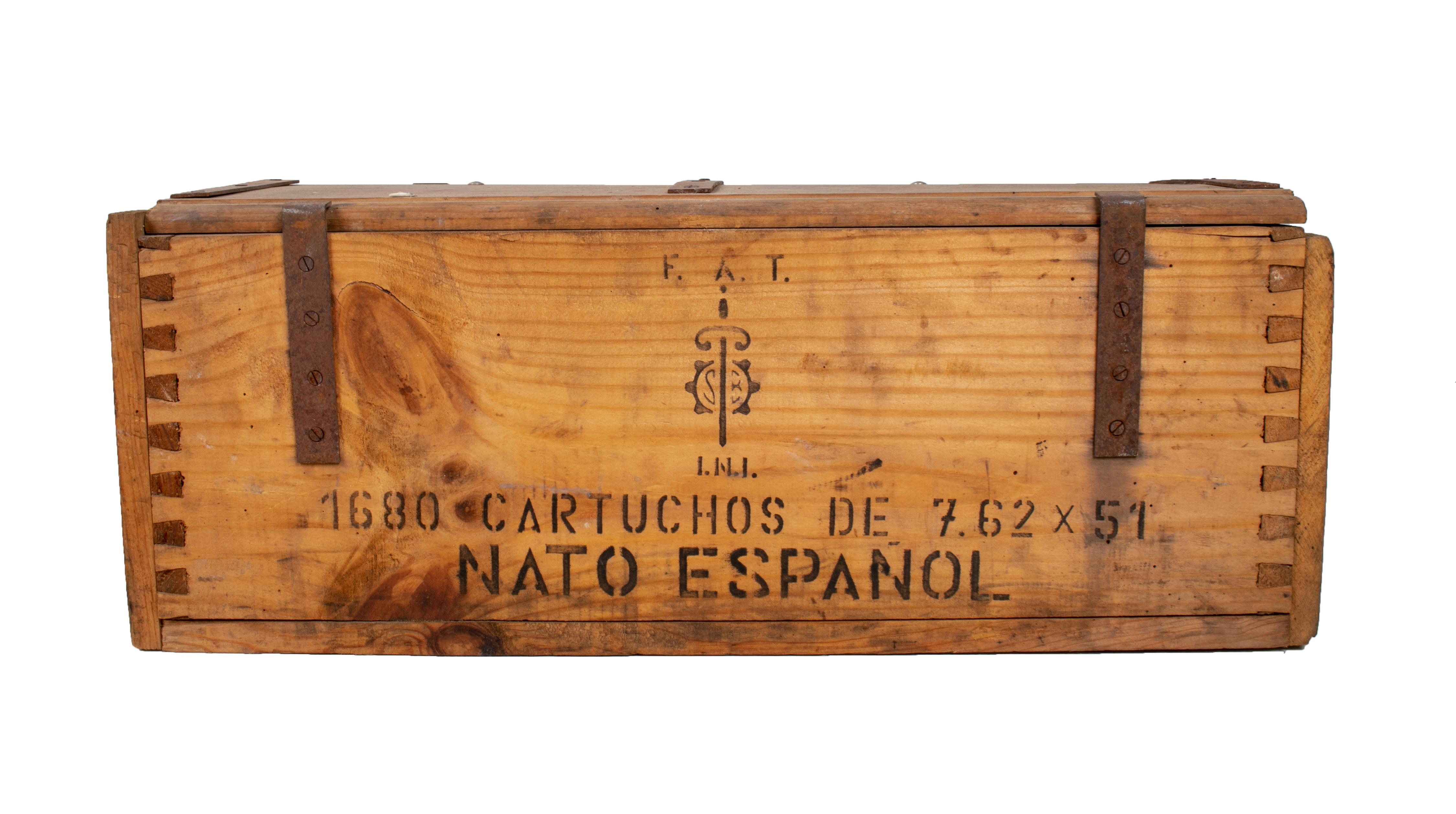 wood ammo box