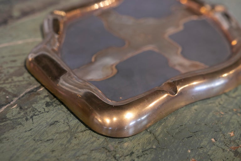 1970s Spanish Bronze Ashtray by Artist David Marshall For Sale at 1stDibs