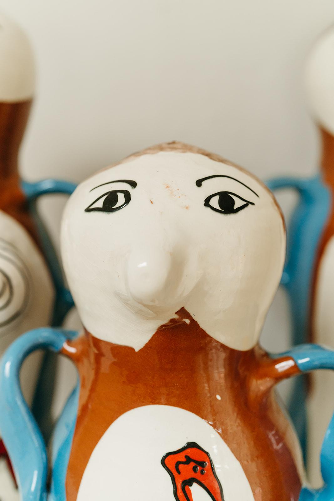 Spanische Buxo-Keramikfiguren aus den 1970er Jahren ...  im Angebot 4