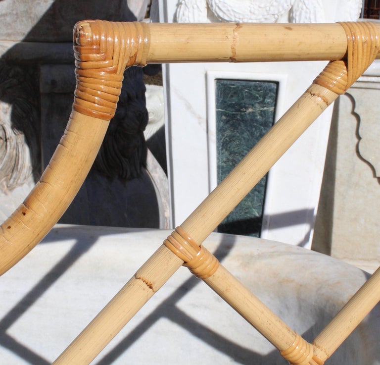 1970s Spanish Cane and Wicker Bed Headboard at 1stDibs