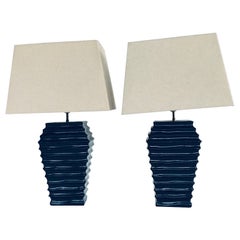 1970
s Spanish Design Ceramic Table Lamp Set Vintage 1970
s Spanish Design Ceramic Table Lamp Set