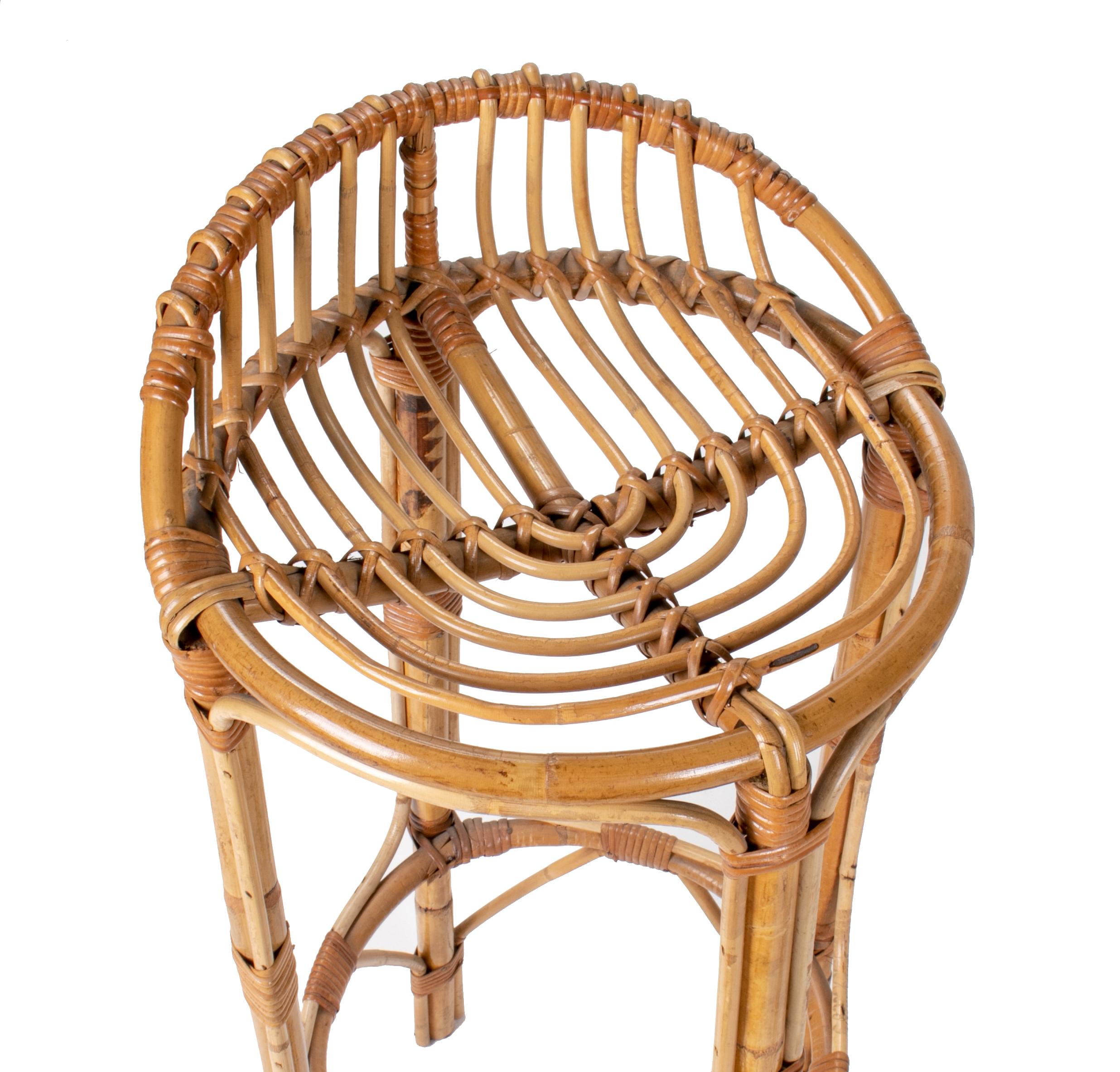 bamboo stool chair