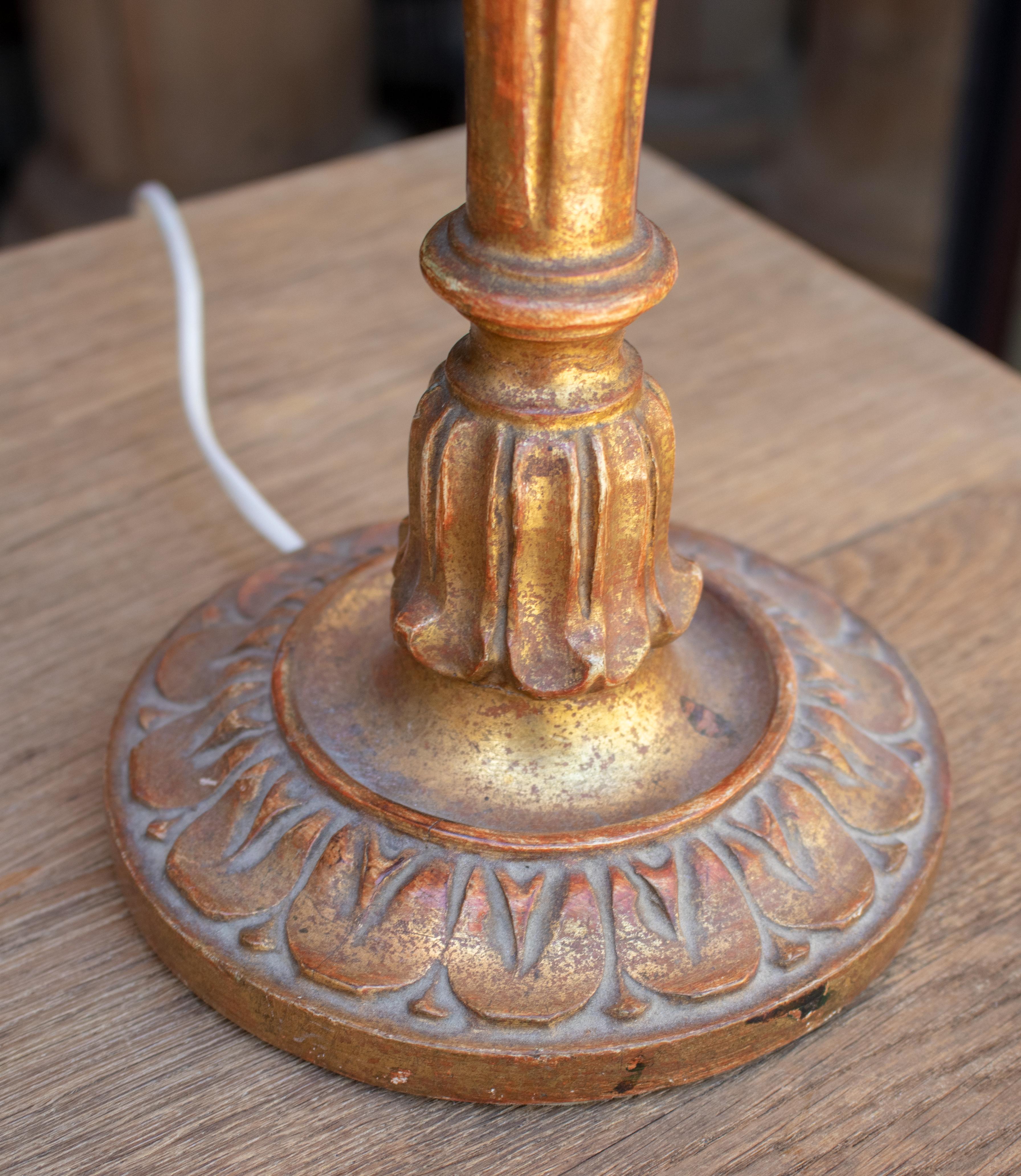 20th Century 1970s Spanish Set of Three Sconce Shaped Table Lamps