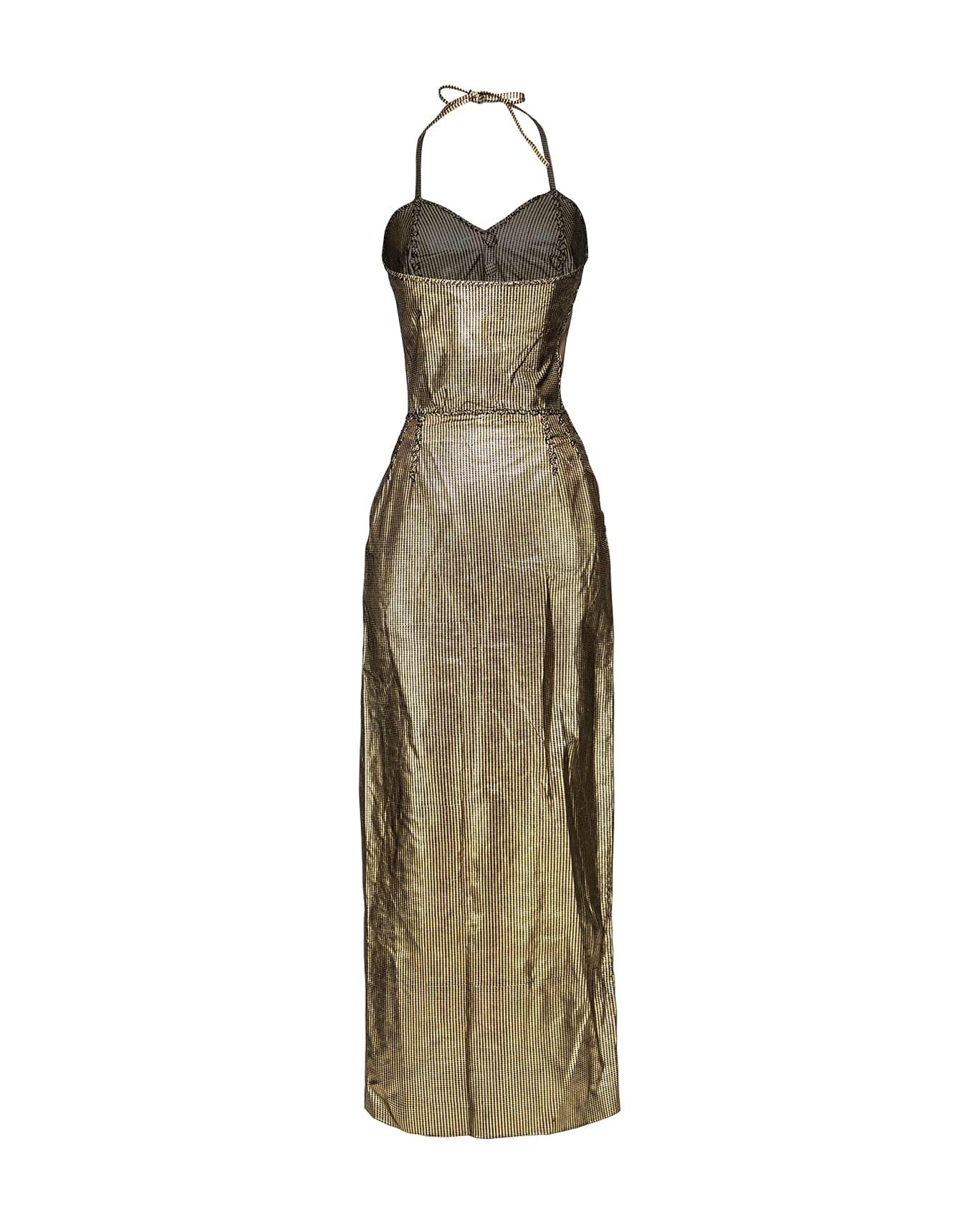 Gold disco dress vintage online