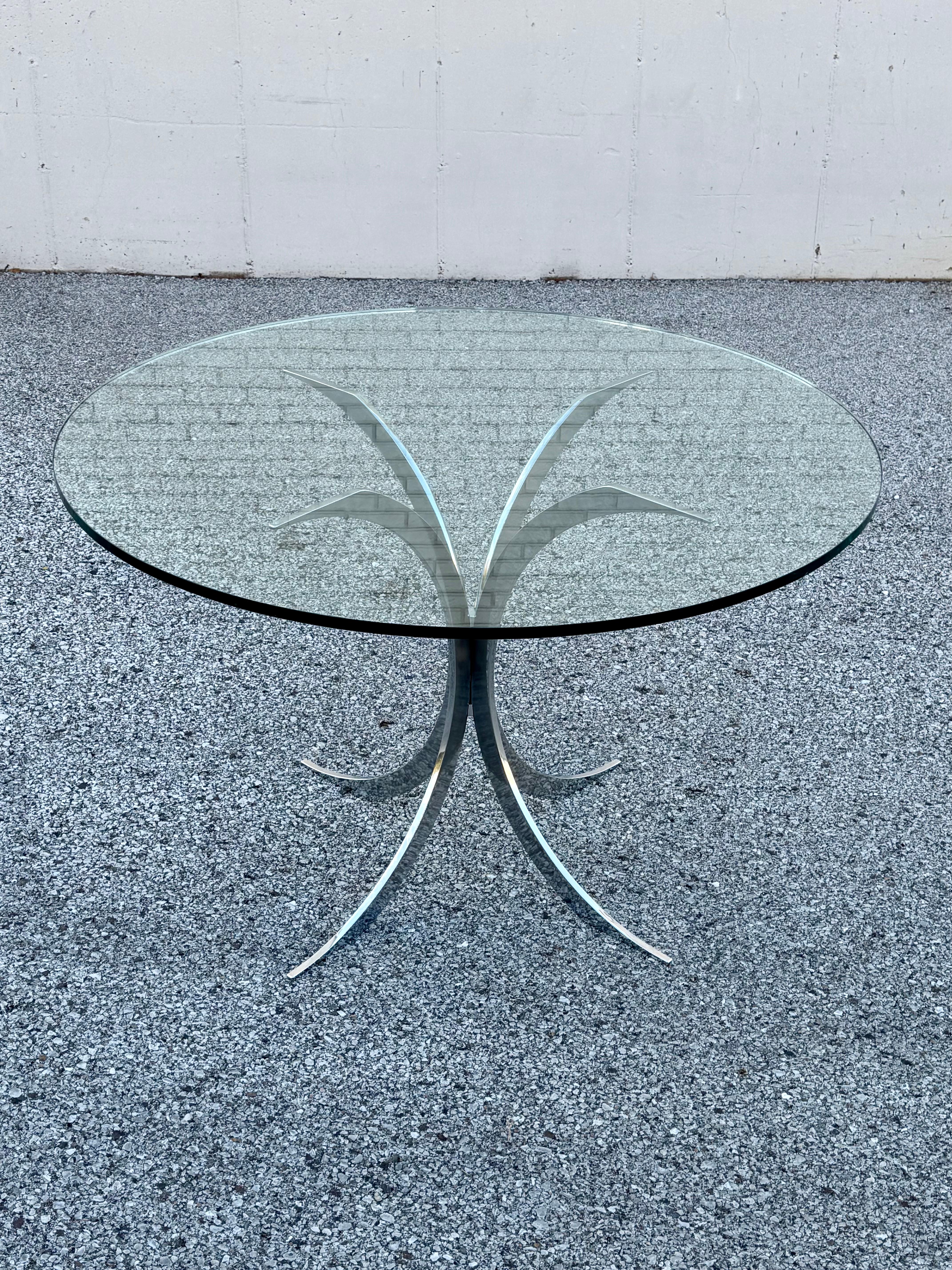 French 1970s Sphere Dining Table Base by Boris Tabacoff for Mobilier Modulaire Moderne For Sale