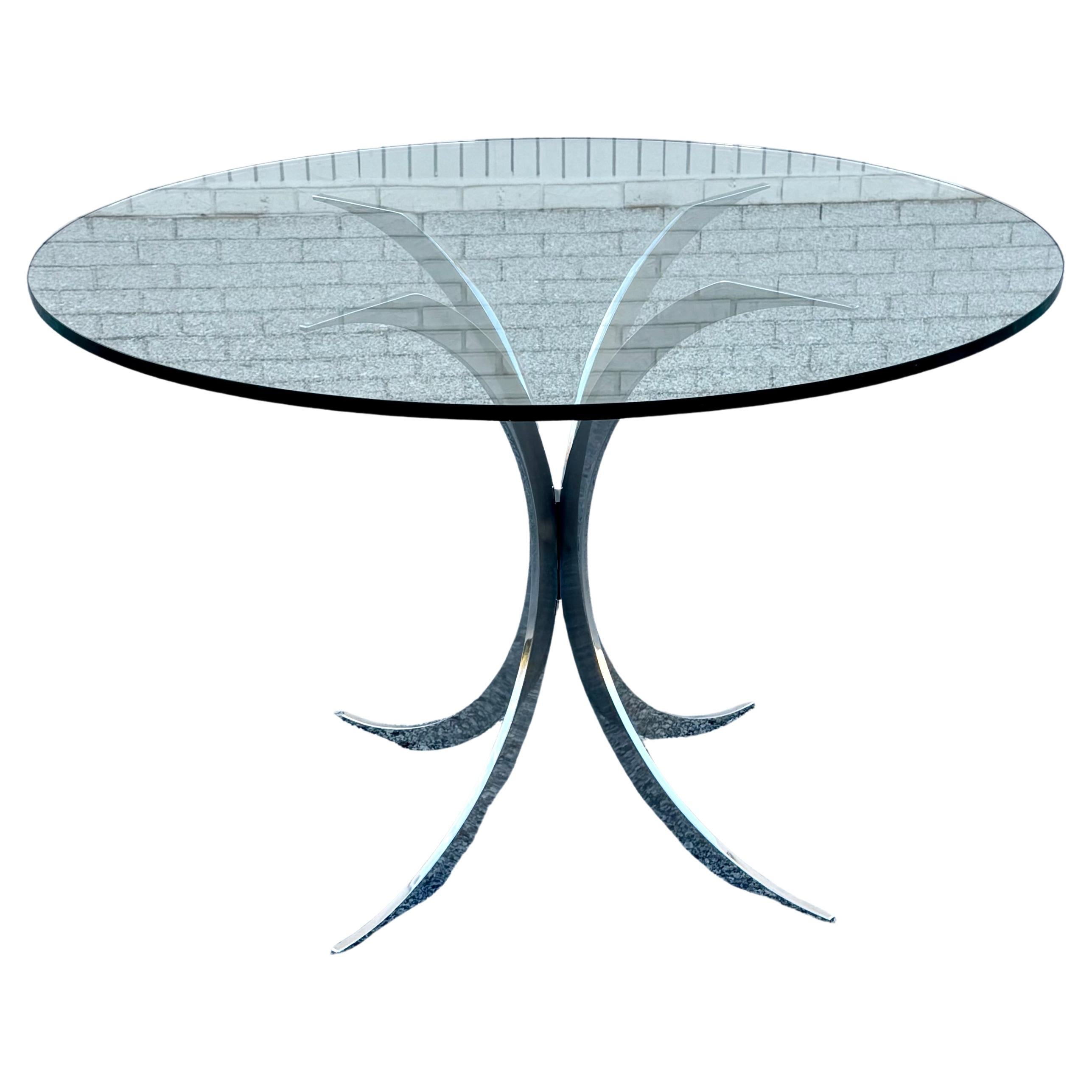 1970s Sphere Dining Table Base by Boris Tabacoff for Mobilier Modulaire Moderne For Sale