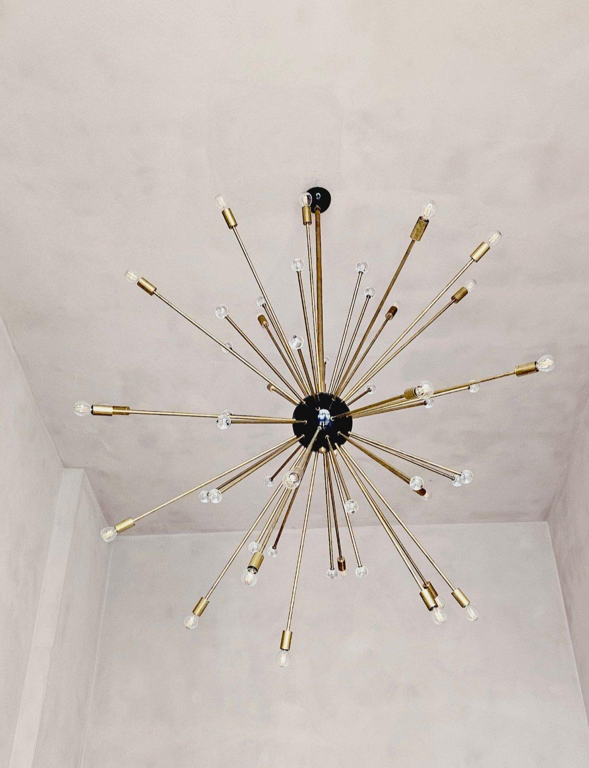 1970er Sputnik-Leuchte (Ende des 20. Jahrhunderts) im Angebot