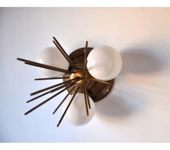 1970s Sputnik Wall Lamp, Italy