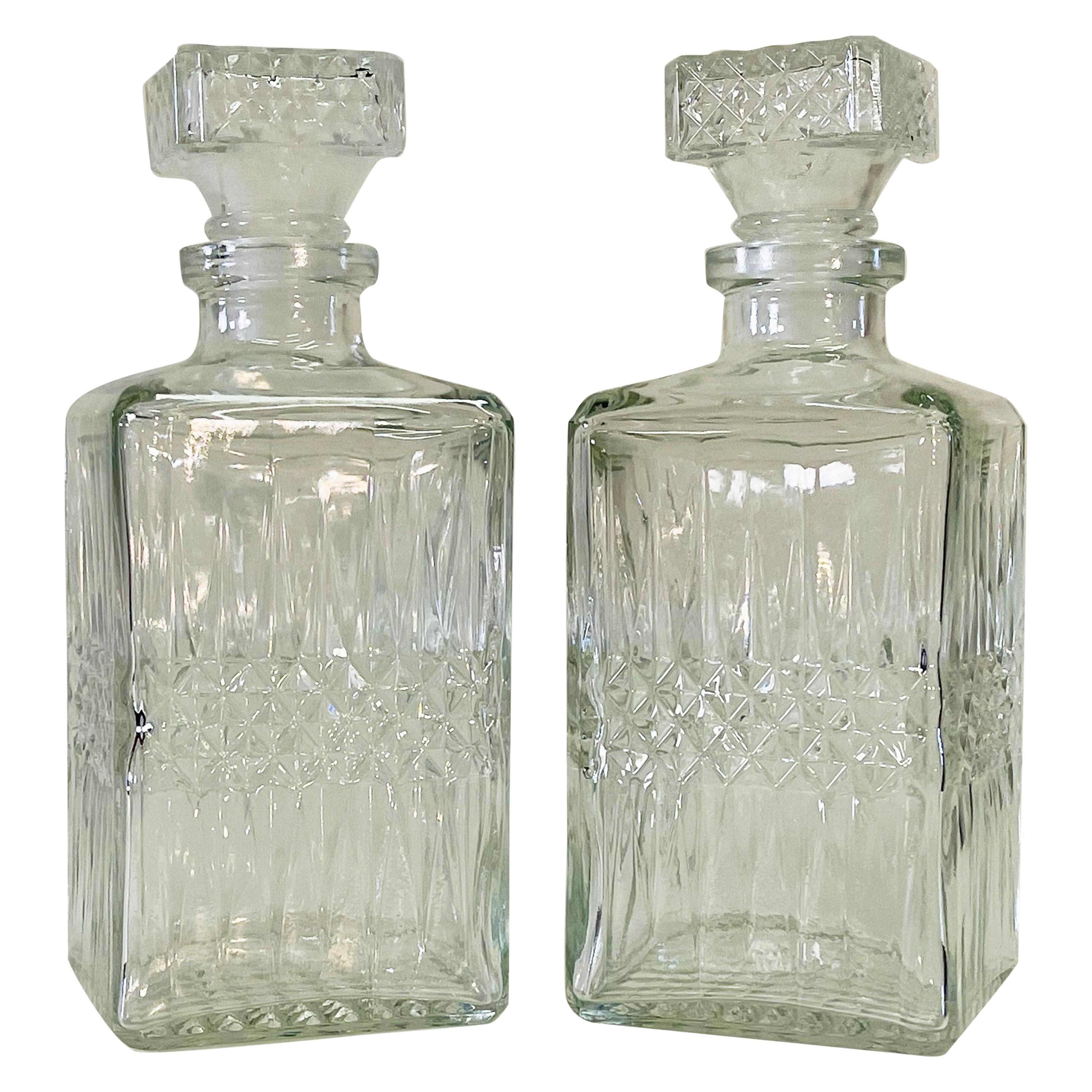Glass Decanter, circa 1970 For Sale at 1stDibs