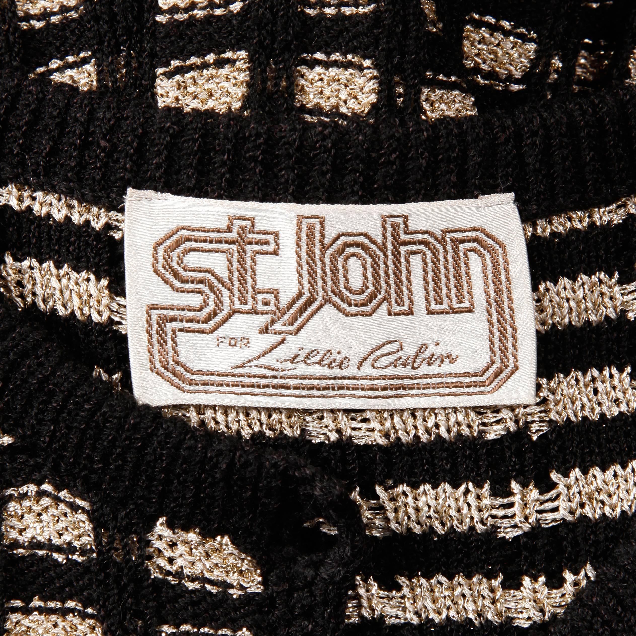 metallic buttoned cardigan sweater