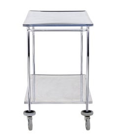 1970’s stainless steel medical trolley