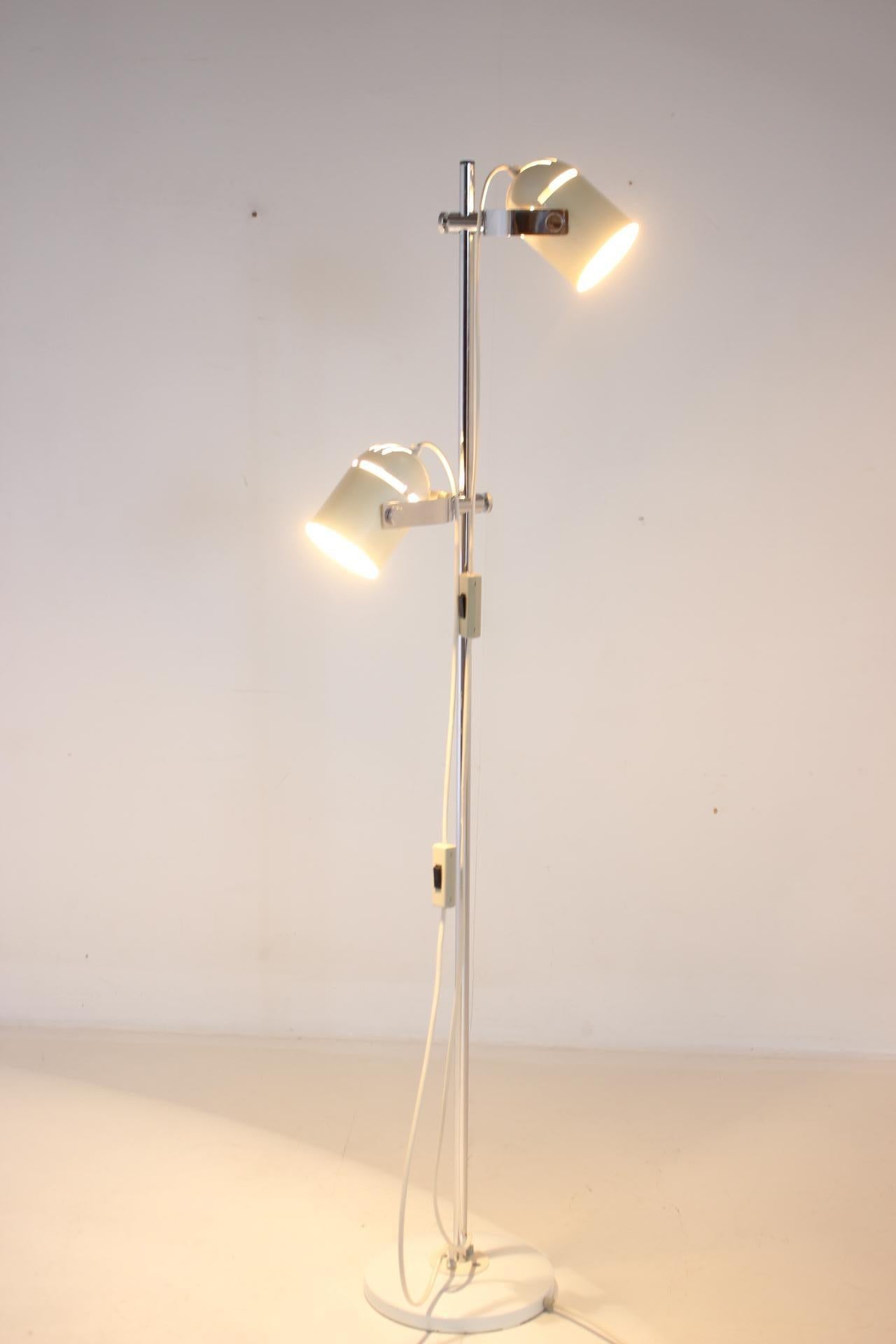 1970s Stanislav Indra Floor Lamp, Czechoslovakia 1